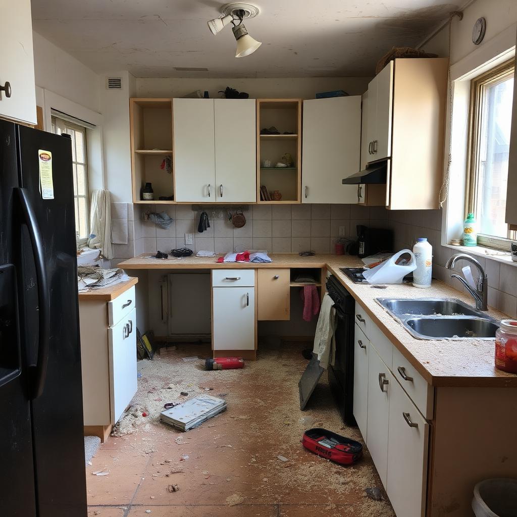 Post-Construction Kitchen — Before