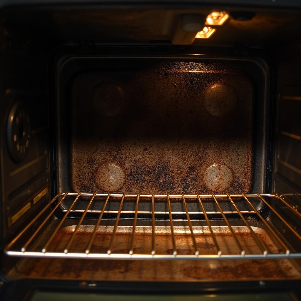 Oven Deep Clean — Before